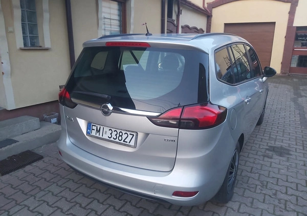 Opel Zafira cena 23400 przebieg: 289500, rok produkcji 2012 z Opatów małe 352